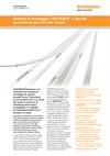 Sistema di montaggio FASTRACK™ a elevata accuratezza per encoder lineari