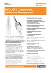 Datenblatt:  EVOLUTE ™ absolutes, optisches Messsystem