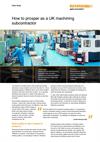 Castle Precision - How to prosper as a UK machining subcontractor