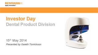 Presentation:  Investor Day 2014 - Dental products