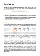 Q1 trading update 2027