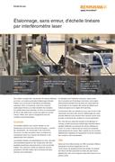 Étude de cas : Étalonnage, sans erreur, d'échelle linéaire par interféromètre laser