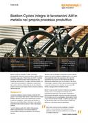 Case study:  Bastion Cycles integra le lavorazioni AM in metallo nel proprio processo produttivo