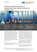 Študija primerov:  Pametne proizvodne rešitve za prepolovitev časa izdelave komponent plinskih turbin
