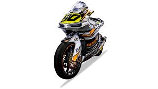 Renishaw sponsored TransFIORmers Moto2 motorcycle