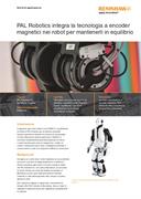 Case study:  PAL Robotics integra la tecnologia a encoder magnetici nei robot per mantenerli in equilibrio