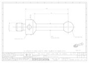 A-5000-6731 - M4 Ø5 mm ruby ball, stainless steel stem, L 20 mm, EWL 15.89 mm [3]