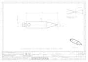 A-5004-7588 - M2 silver steel pointer with 30° angle, L 15 mm [3]