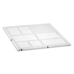 M4 multi-window acrylic plate, 11.7 mm x 400 mm x 400 mm (angled)