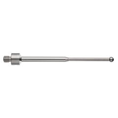 M4 Ø3 mm tungsten carbide ball, stainless steel stem, L 55 mm