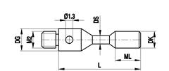 M2 cylinder stylus Zeiss