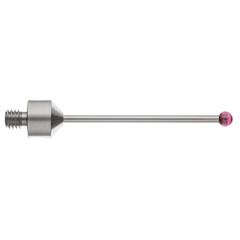 M5 Ø4 mm ruby ball, tungsten carbide stem, L 50 mm