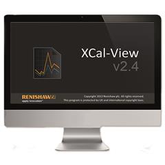 Computer monitor displaying XCal-View software screen