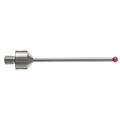 M5 Ø3 mm ruby ball, tungsten carbide stem, L 50 mm, EWL 22 mm