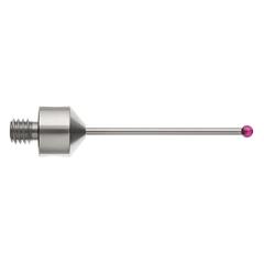 M5 Ø2.5 mm ruby ball, tungsten carbide stem, L 40 mm