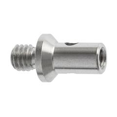 M4 to M3 stainless steel adaptor, L 9 mm
