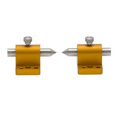 Centres with Ø13 mm pins for use with M4, M6 and M8 fixturing components