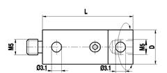 M5 rotary adaptor