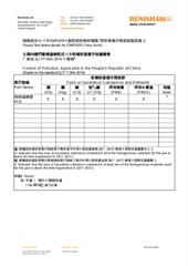 Certificate (RoHS): China RoHS - OMP600