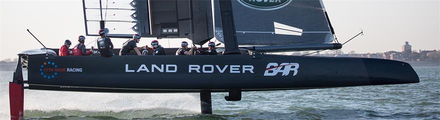 Banner Land Rover BAR team T3 (c) Harry KH/Land Rover BAR