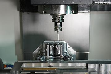 Probing a galvo block