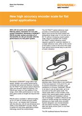 News release: New high accuracy encoder scale