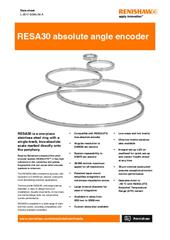 Data sheet: RESA absolute angle encoder