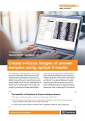 Product note: Create in-focus images of uneven samples using optical Z ...