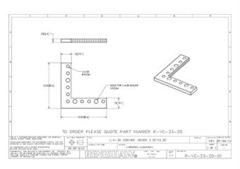 Technical drawing: R-VC-33-20