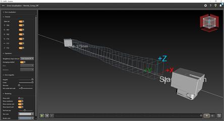 Explore - error visualisation (wireframe)