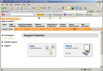 how to join Webex support session