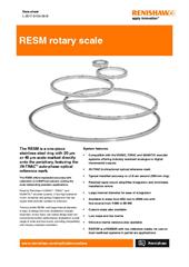 Data sheet: RESM rotary scale