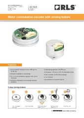 Flyer: Motor commutation encoder with zeroing feature