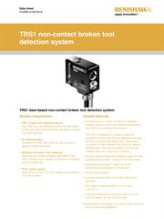 Data sheet: TRS1 non-contact broken tool detection system